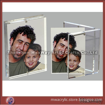 Rectagular  Clear Acrylic Photo/Sign/Mark/Logo Frame